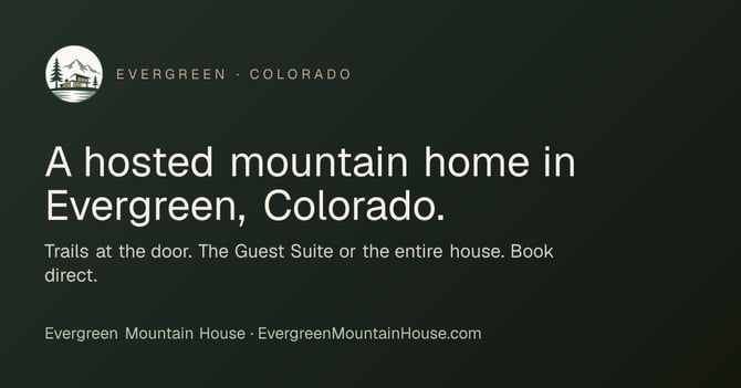 Red Rocks from Evergreen: the easy night out