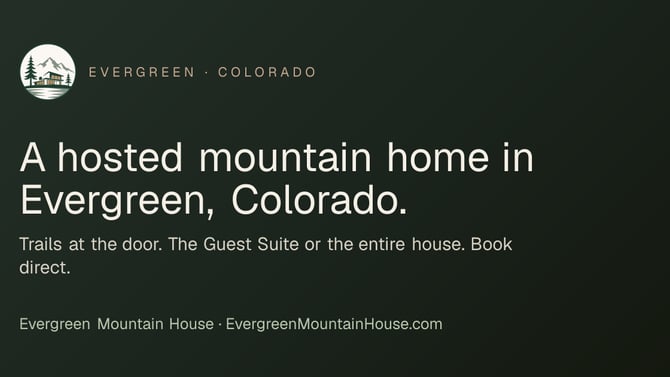Red Rocks from Evergreen: the easy night out