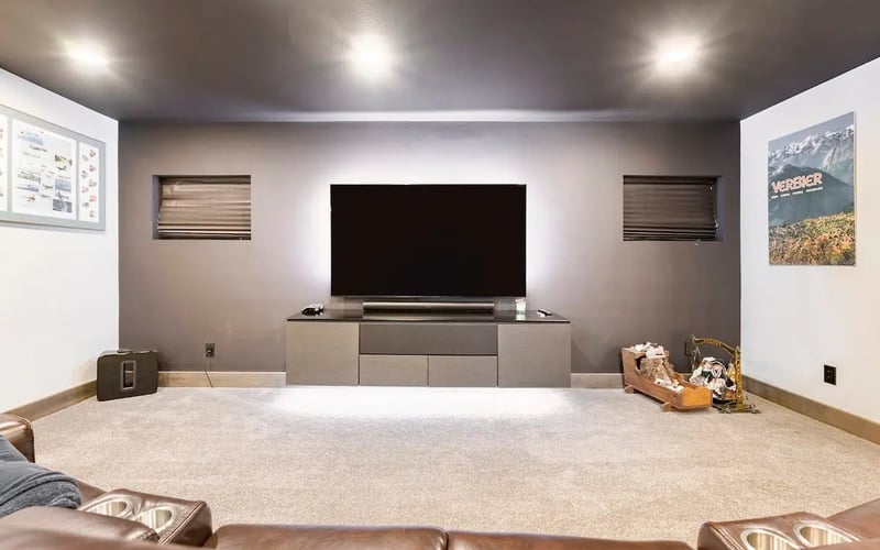 Media room — Evergreen Mountain House