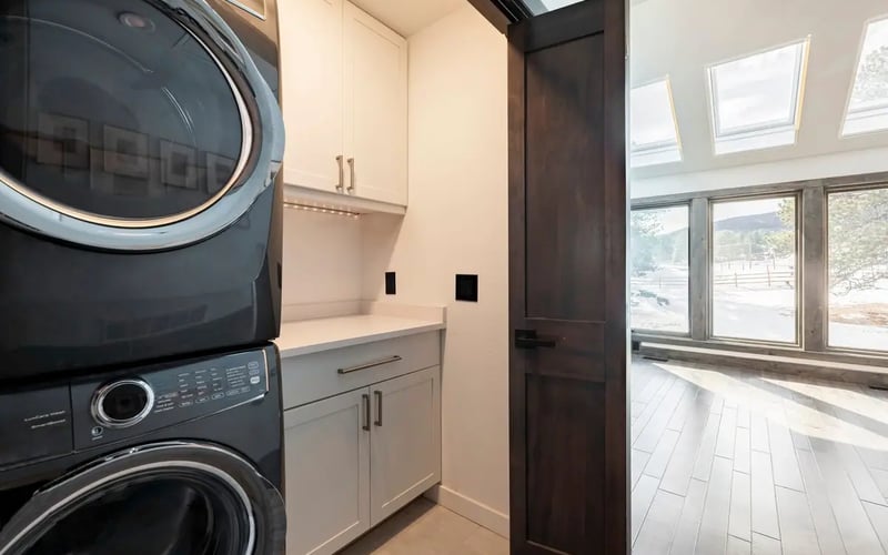 Laundry room — Evergreen Mountain House